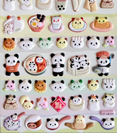 These amazing Foodie Panda Puffy Sticker Sheets can add personality to any notes, letter, planner, and more! Get creative and mix and match multiple stickers to create unique new stories. Perfect for all ages especially for high school and college!